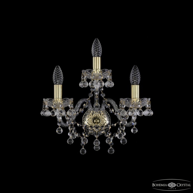 Бра Bohemia Ivele Crystal 1409B/2+1/160 G Бра Bohemia Ivele Crystal 1409B/2+1/160 G