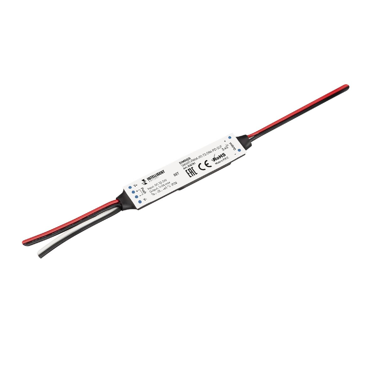 Диммер Arlight SMART-PWM-101-72-DIM-PD-SUF (12-24V, 1x3A, SS, 2.4G) (IARL, Пластик) 038181 Диммер Arlight SMART-PWM-101-72-DIM-PD-SUF (12-24V, 1x3A, SS, 2.4G) (IARL, Пластик) 038181