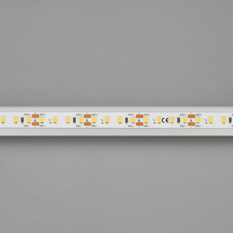 Светодиодная лента Arlight RT-A120-10mm 48V Warm3000 (9.6 W/m, IP20, 2835, 30m) 032189