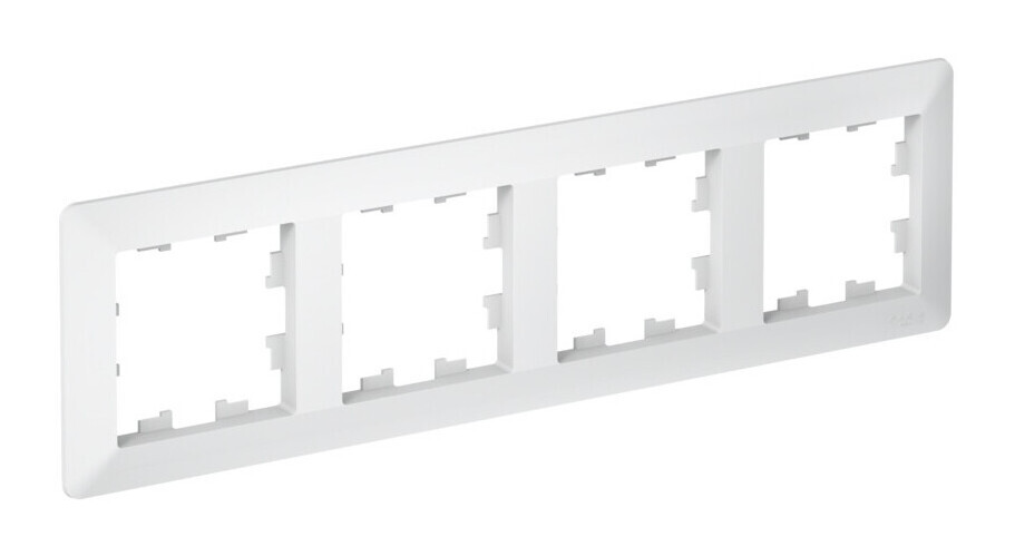Рамка 4-ая Systeme Electric AtlasDesign Air Лотос/дымчатый белый ATN221304