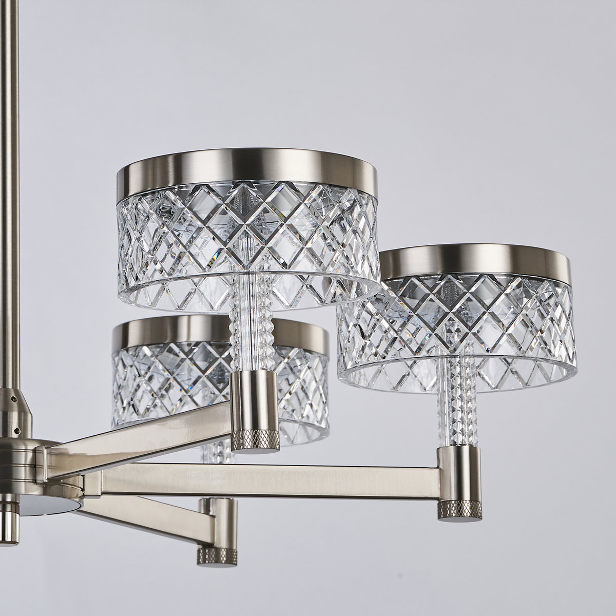 Подвесная люстра Delight Collection MD21020075 MD21020075-8A satin nickel