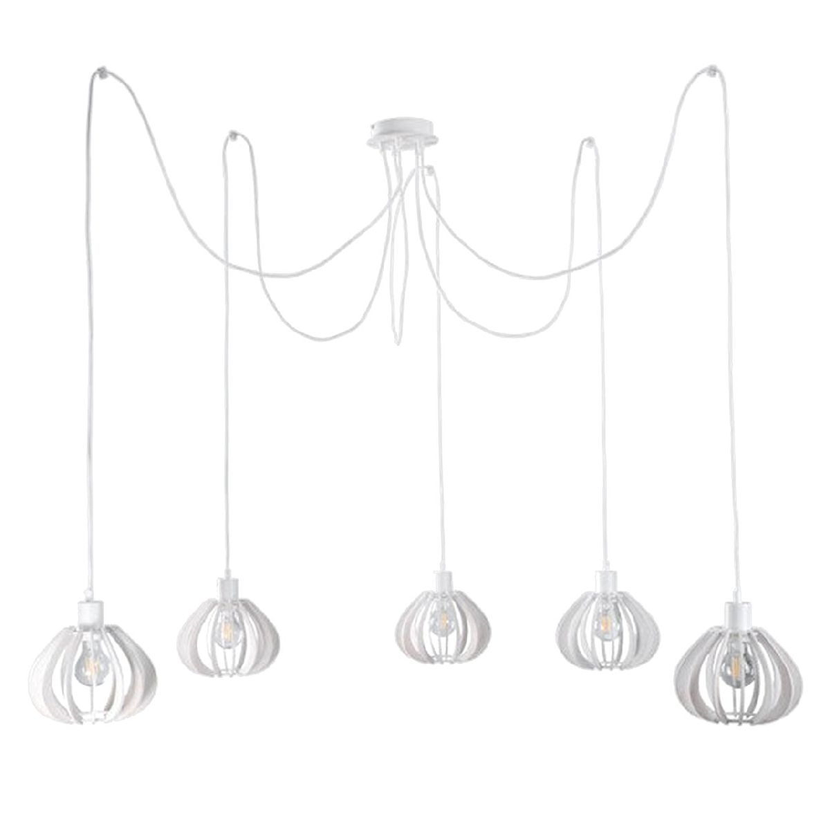 Подвесная люстра IMEX MD.9003-5-P-WH