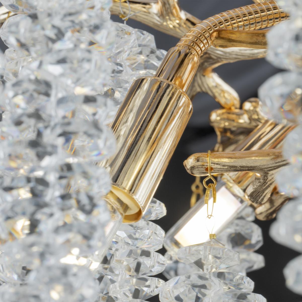 Люстра на штанге Freya Mineral FR1010CL-06G