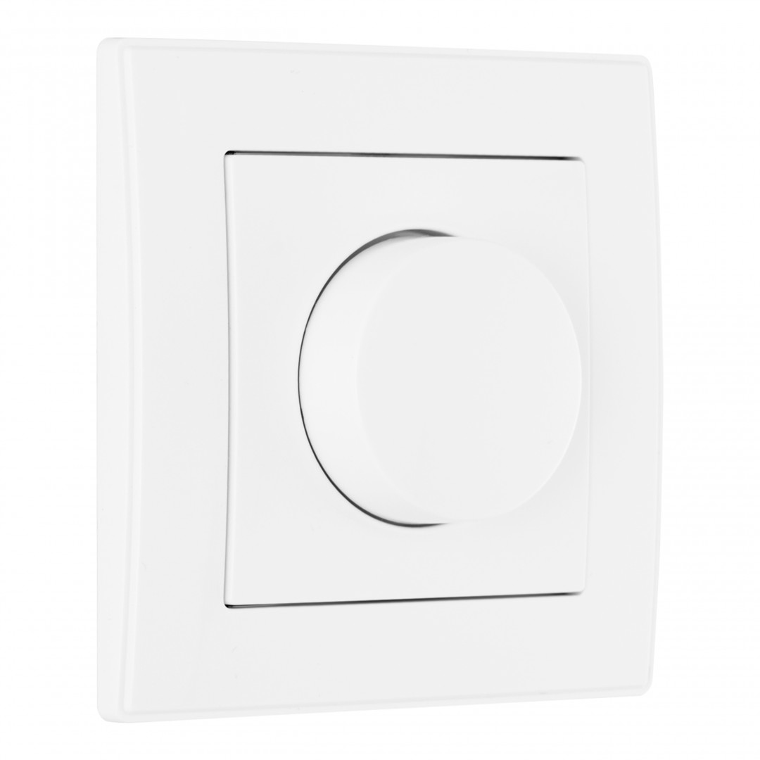 Диммер с рамкой Arte Milano SET06-1-48-1 white Диммер с рамкой Arte Milano SET06-1-48-1 white