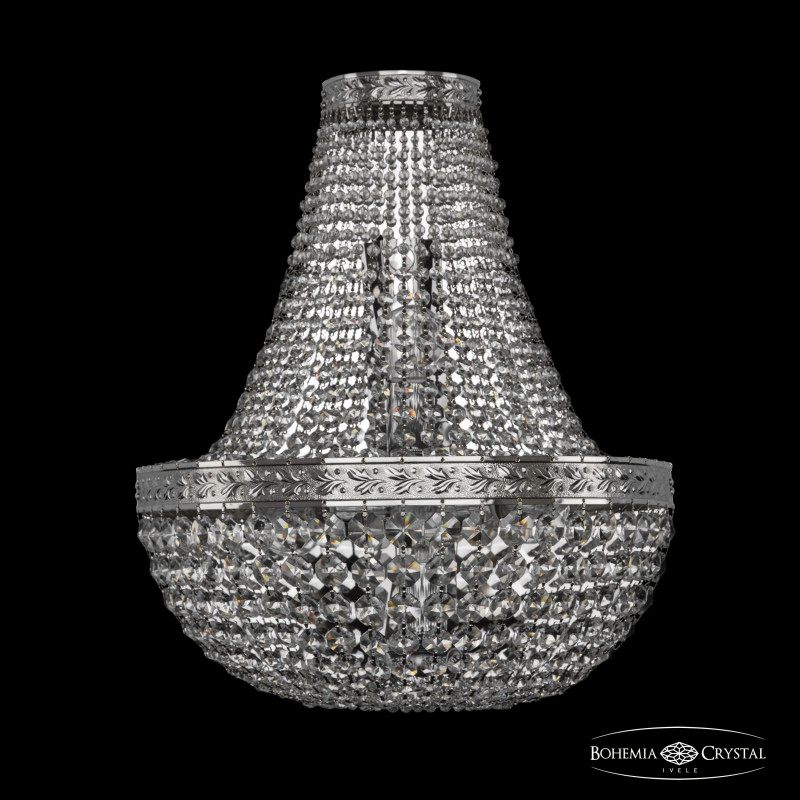 Бра Bohemia Ivele Crystal 19111B/H1/35IV Ni Бра Bohemia Ivele Crystal 19111B/H1/35IV Ni