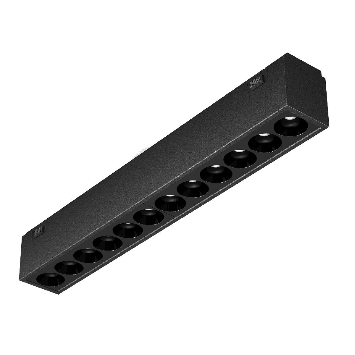 Трековый магнитный светильник Arlight MAG-VIBE-LASER-L197-12W Warm3000 (BK, 24 deg, 48V) 044422 Трековый магнитный светильник Arlight MAG-VIBE-LASER-L197-12W Warm3000 (BK, 24 deg, 48V) 044422