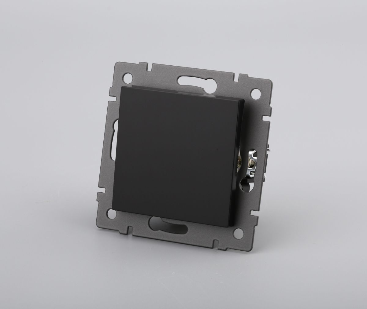 Механизм выключателя одноклавишный перекрёстный Arlight SWT-MKX1-PL-BK-V (250V, 10A) 049876