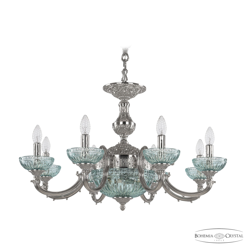 Подвесная люстра Bohemia Ivele Crystal Verona 72209P/8/210 Ni P Birusa/M-1G