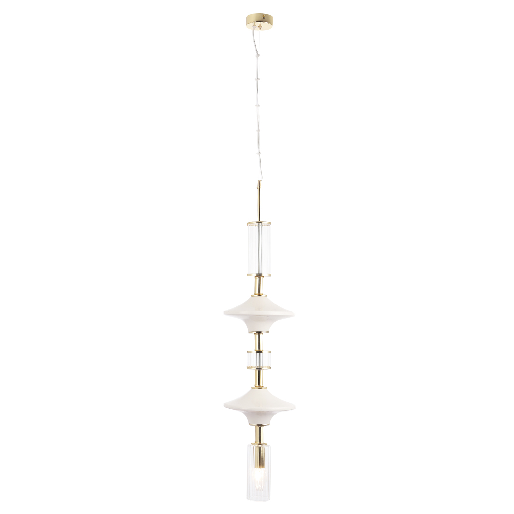 Подвесной светильник Crystal Lux VALENCIA SP1.3 GOLD Подвесной светильник Crystal Lux VALENCIA SP1.3 GOLD