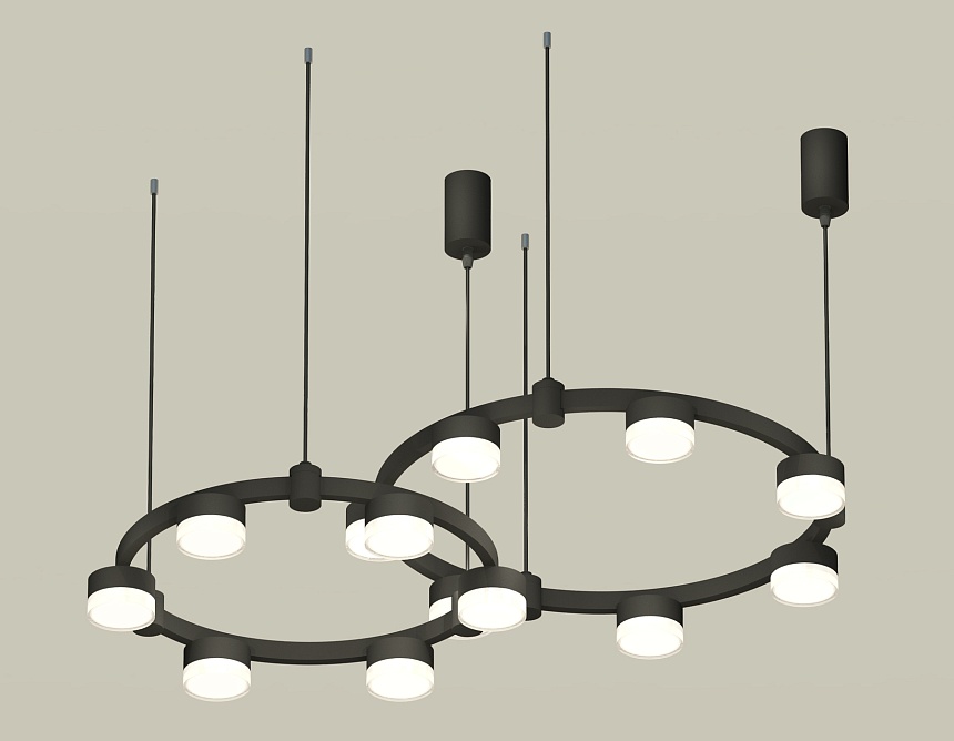 Комплект подвесного светильника Ambrella Light Techno Ring XR92091006 (A9209x2, C9238, C9232, N8399) Комплект подвесного светильника Ambrella Light Techno Ring XR92091006 (A9209x2, C9238, C9232, N8399)