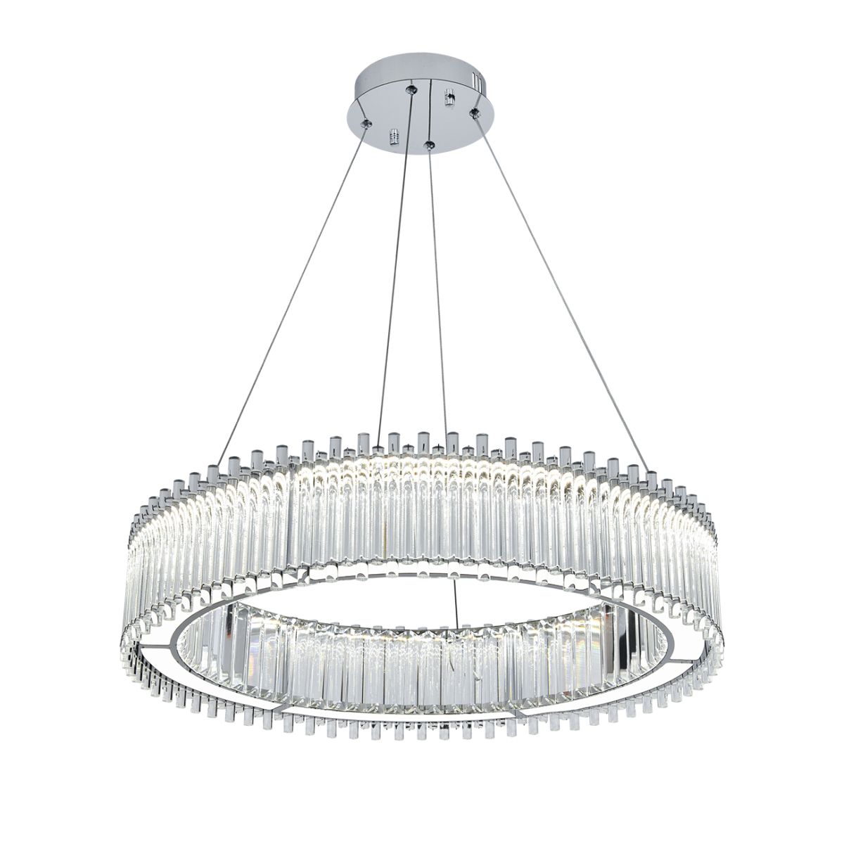 Подвесная люстра Indigo Grado 12056/A/1P Chrome V000195L