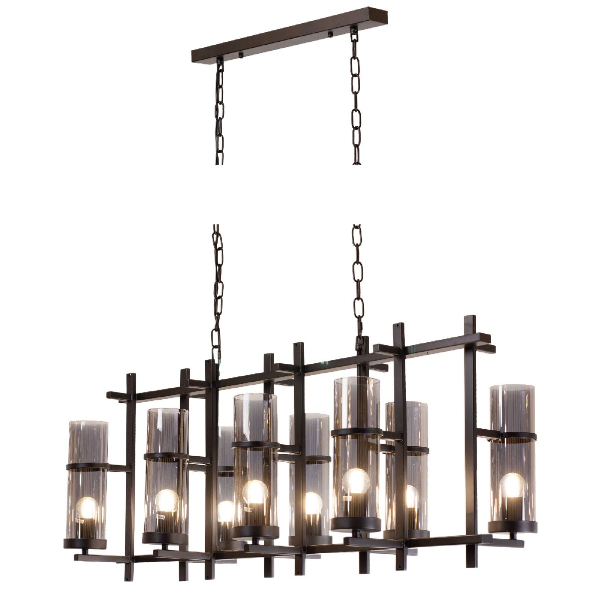 Подвесная люстра AM Group AM273-L8 BK Подвесная люстра AM Group AM273-L8 BK