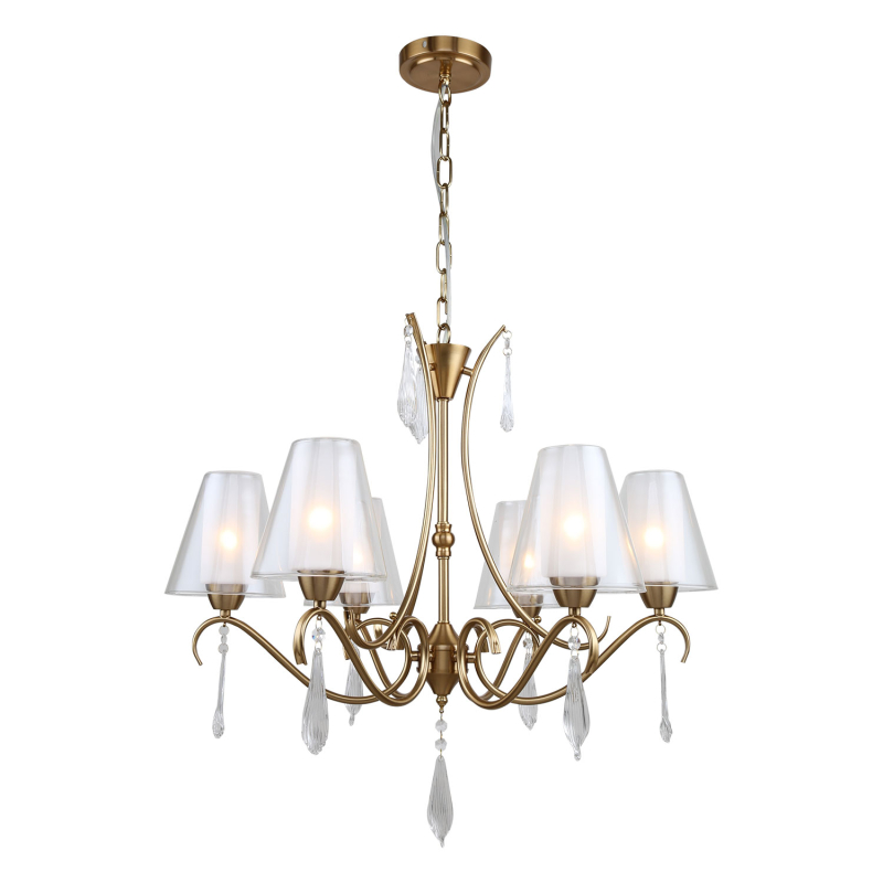 Подвесная люстра Lussole Greensboro LSP-8824 Подвесная люстра Lussole Greensboro LSP-8824