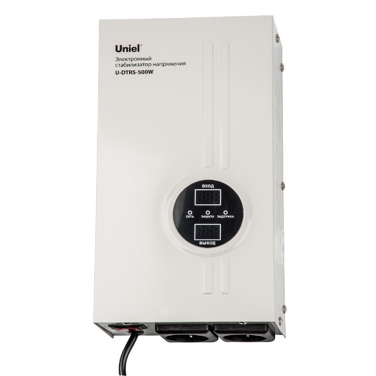 Стабилизатор напряжения Uniel U-DTRS-500W UL-00010576 Стабилизатор напряжения Uniel U-DTRS-500W UL-00010576