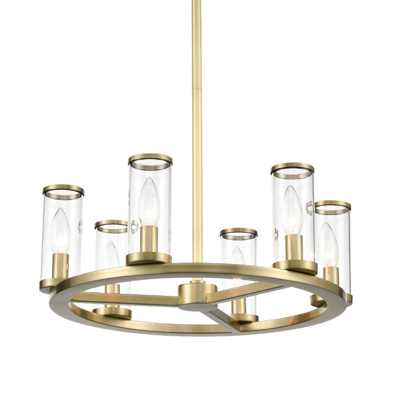 Люстра на штанге Delight Collection MD2061-6A br.brass Люстра на штанге Delight Collection MD2061-6A br.brass