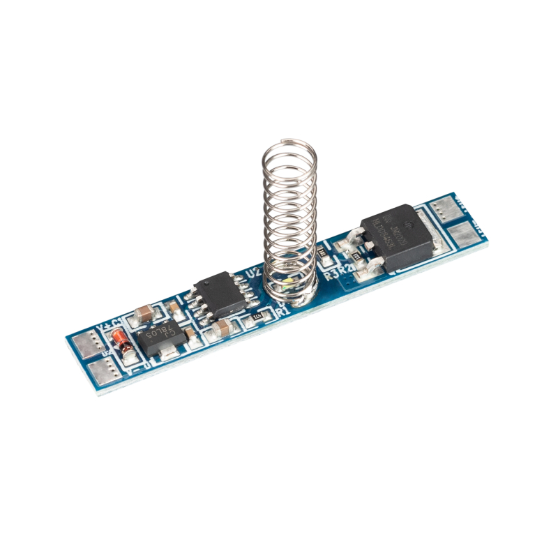 Сенсорный диммер Arlight SR-RULE-DIM-TOUCH (12-24V, 1x8A, 46x8mm) 036205 Сенсорный диммер Arlight SR-RULE-DIM-TOUCH (12-24V, 1x8A, 46x8mm) 036205