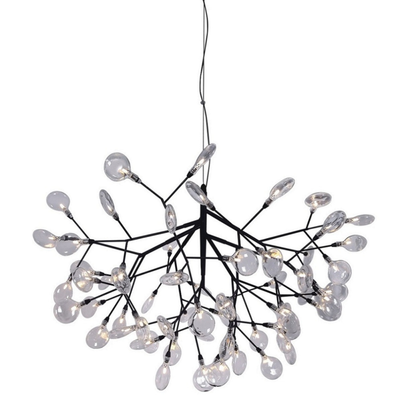 Подвесная люстра Crystal Lux Evita SP63 BLack/Transparent Подвесная люстра Crystal Lux Evita SP63 BLack/Transparent