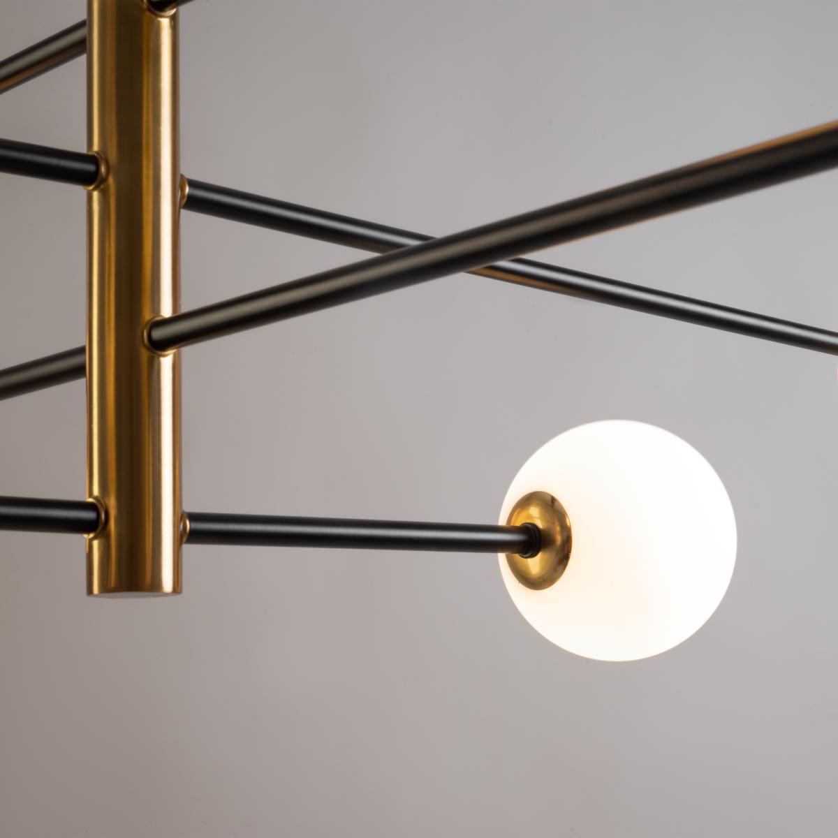 Люстра на штанге Freya Sphirity FR5376CL-08B