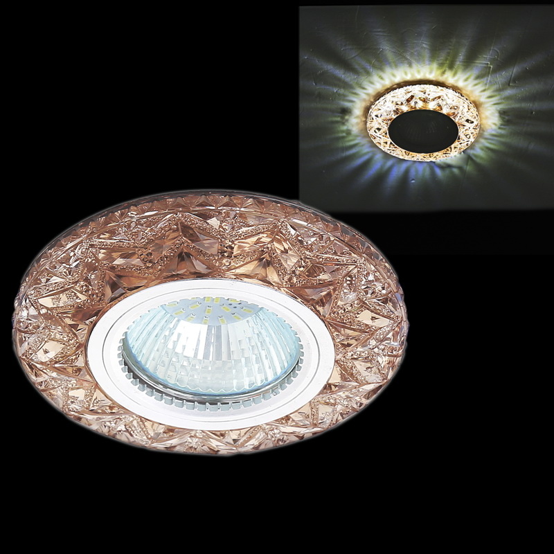 Встраиваемый светильник Reluce 51607-9.0-001MN MR16+LED3W TEA Встраиваемый светильник Reluce 51607-9.0-001MN MR16+LED3W TEA