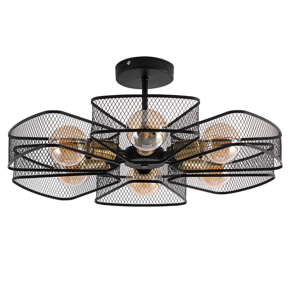 Люстра на штанге Arte Lamp Maasym A7044PL-6BK Люстра на штанге Arte Lamp Maasym A7044PL-6BK