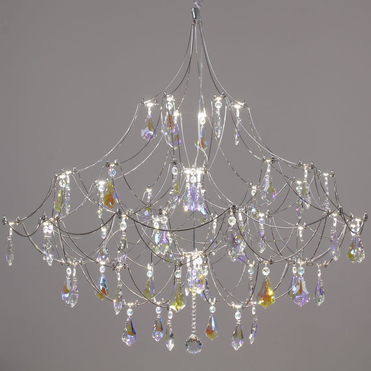 Люстры хрустальные ILLUMICO IL8006-800HX-60 Ether Люстры хрустальные ILLUMICO IL8006-800HX-60 Ether