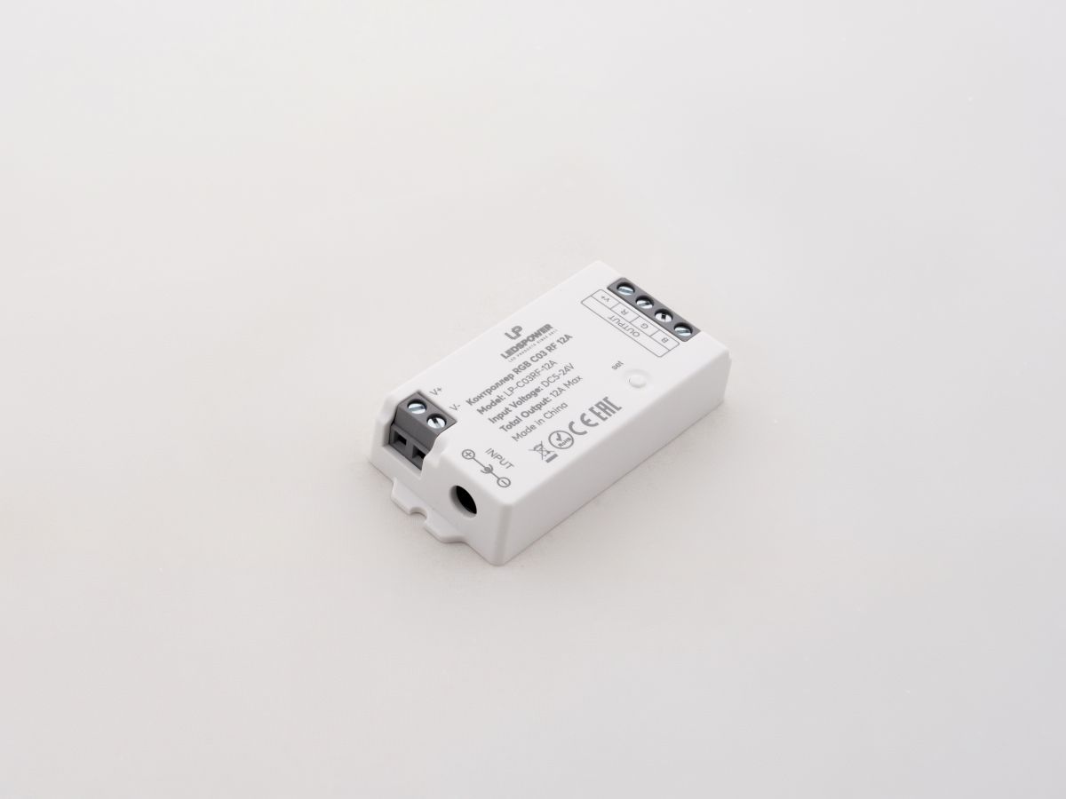Контроллер LEDS POWER RGB C03 RF 12А 006413