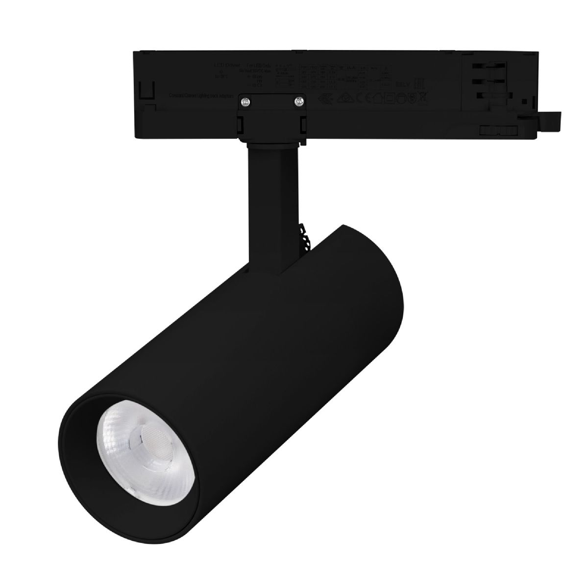 Трековый однофазный светильник Arlight LGD-GERA-2TR-R60-15W Day4000 (BK, 15 deg, 230V) 055002