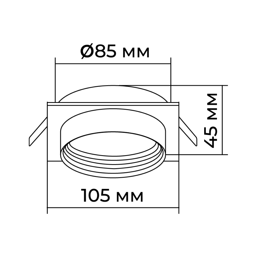 Точечный светильник Apeyron 16-112 Точечный светильник Apeyron 16-112