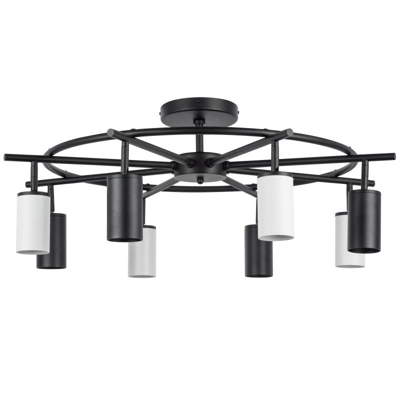 Люстра на штанге Lightstar Rullo LR718374364 (571718+214440-8) Люстра на штанге Lightstar Rullo LR718374364 (571718+214440-8)