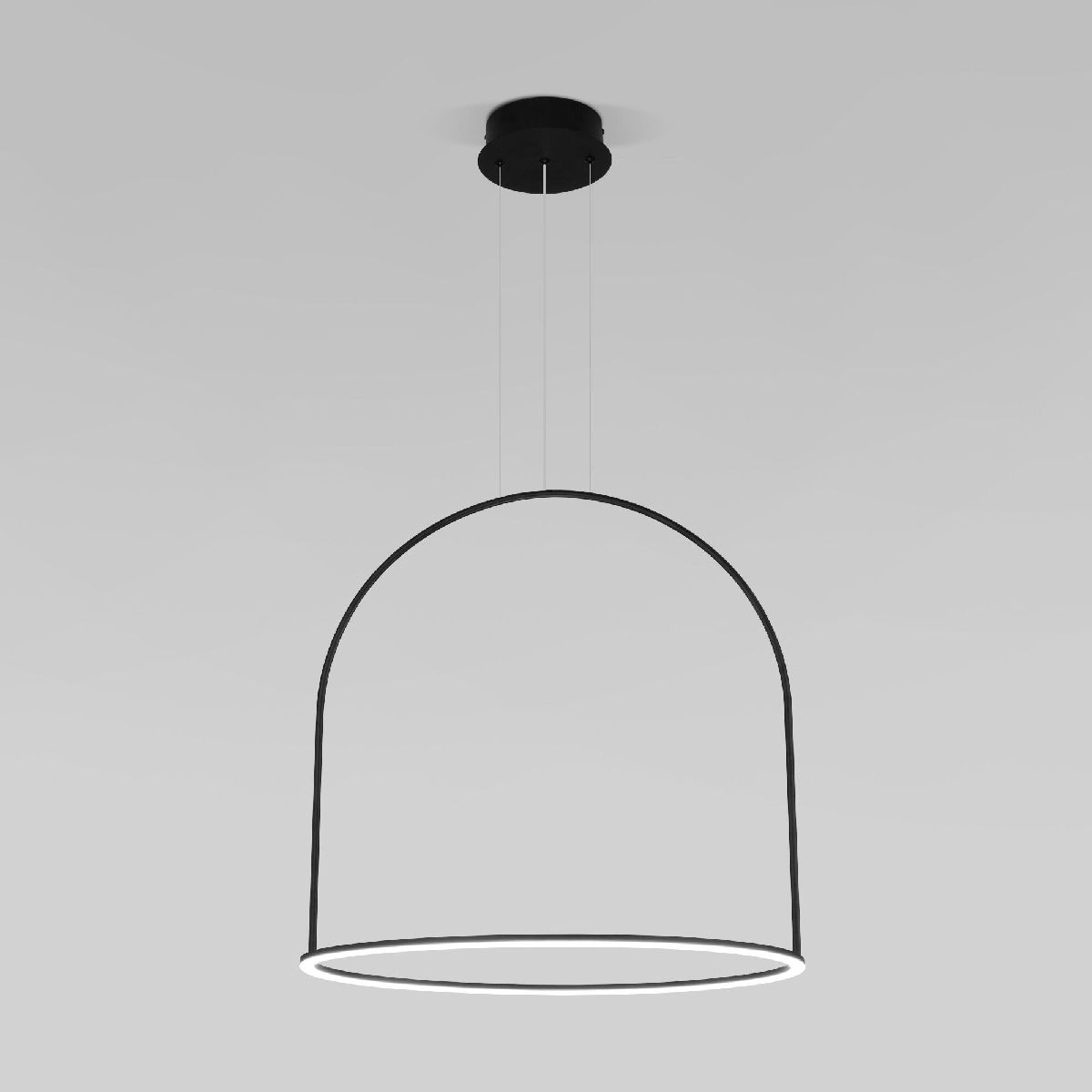 Подвесная люстра Eurosvet Over 90323/1 черный a064961 Подвесная люстра Eurosvet Over 90323/1 черный a064961