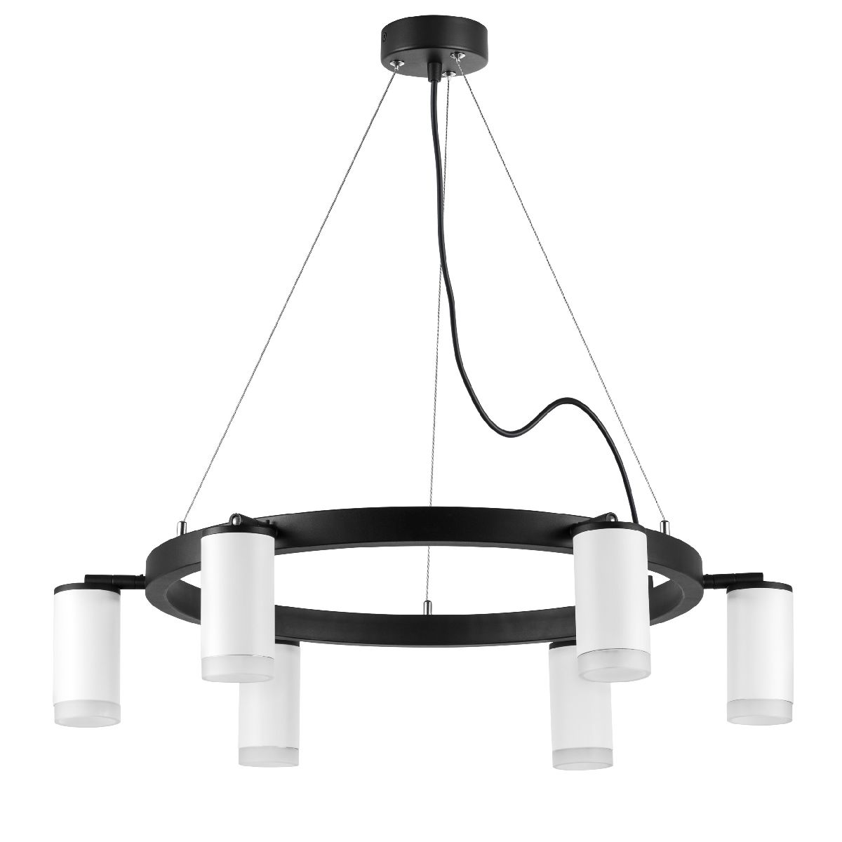 Подвесная люстра Lightstar Rullo (571016+214436-6+202430-6) LR0163660 Подвесная люстра Lightstar Rullo (571016+214436-6+202430-6) LR0163660