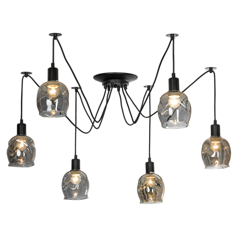 Подвесная люстра Lussole Loft Shirley LSP-8436 Подвесная люстра Lussole Loft Shirley LSP-8436