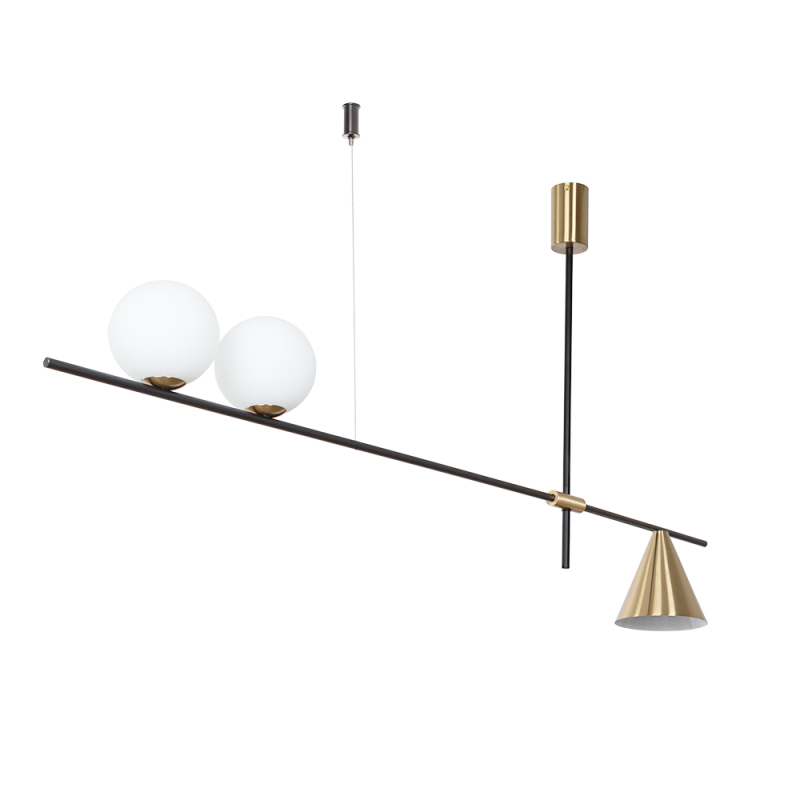 Люстра на штанге Arte Lamp Jacob A7029PL-3BK Люстра на штанге Arte Lamp Jacob A7029PL-3BK
