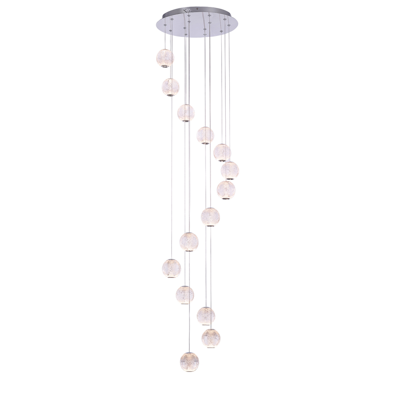 Подвесной светильник Delight Collection MD20001012 MD20001012-14A chrome Подвесной светильник Delight Collection MD20001012 MD20001012-14A chrome