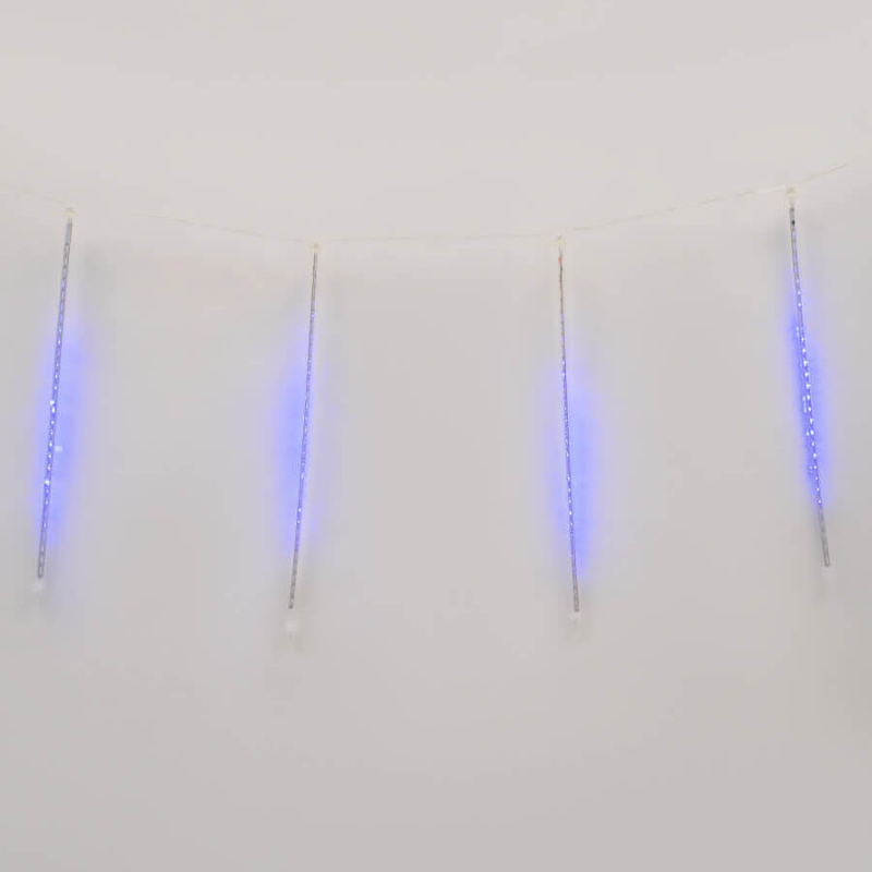 Уличная светодиодная гирлянда (11123) Uniel занавес Падающие звезды 220V синий ULD-E2405-240/DTK BLUE IP44 METEOR