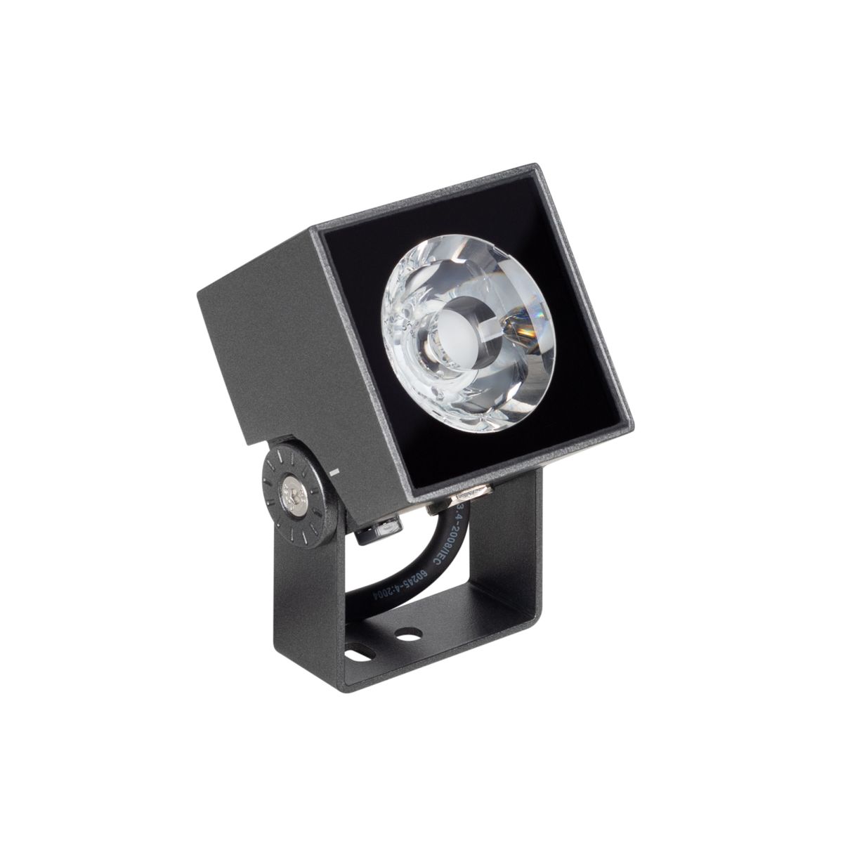 Прожектор Arlight KT-BLOCK-S65x65-5W RGBW-Day (Графит, 36 deg, 24V, DMX512) (IP66 Металл) 066383