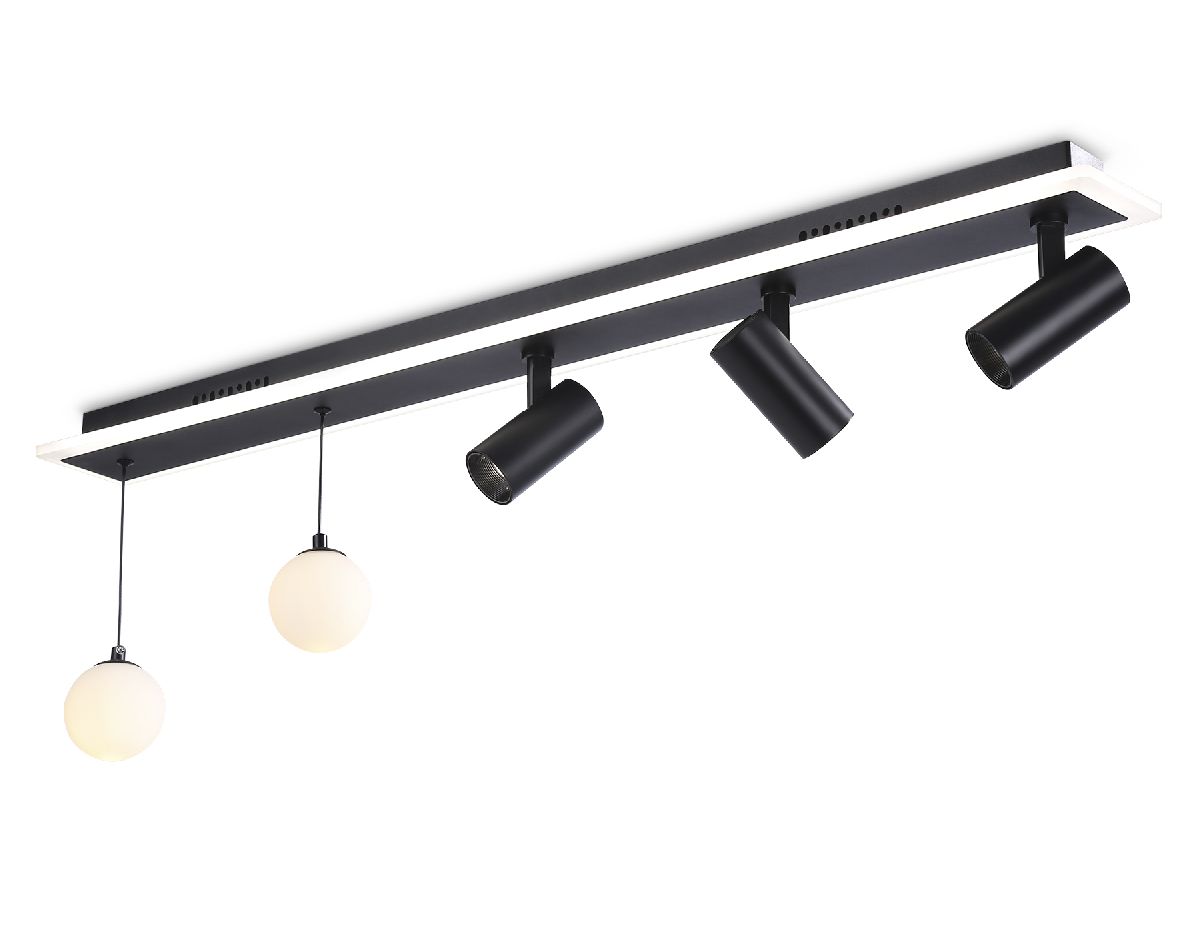 Потолочная люстра Ambrella Light Comfort LineTech FL66202 Потолочная люстра Ambrella Light Comfort LineTech FL66202