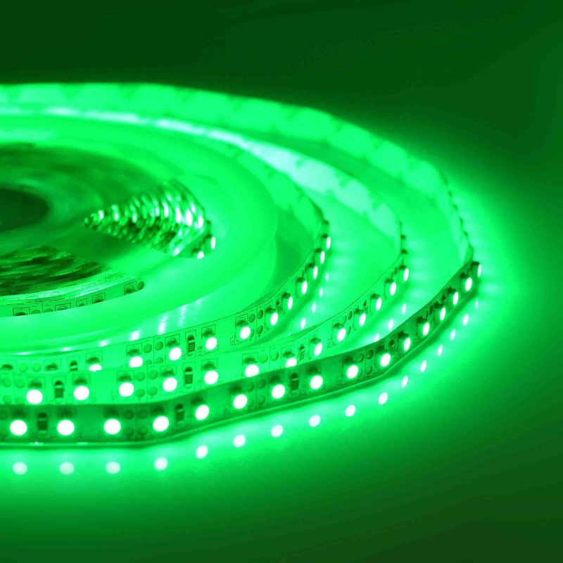 Светодиодная лента Apeyron 12В СТ 9,6Вт/м smd3528, 120д/м IP20 5м зеленая 00-19 Светодиодная лента Apeyron 12В СТ 9,6Вт/м smd3528, 120д/м IP20 5м зеленая 00-19