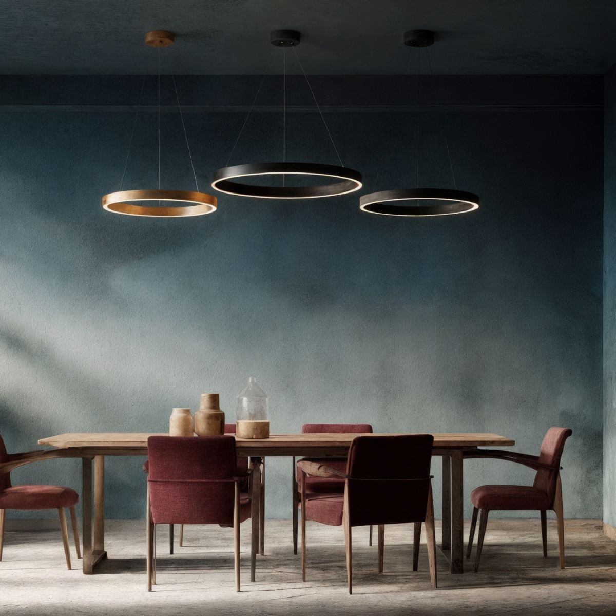 Подвесной светильник Denkirs Raydia DK6272-BK