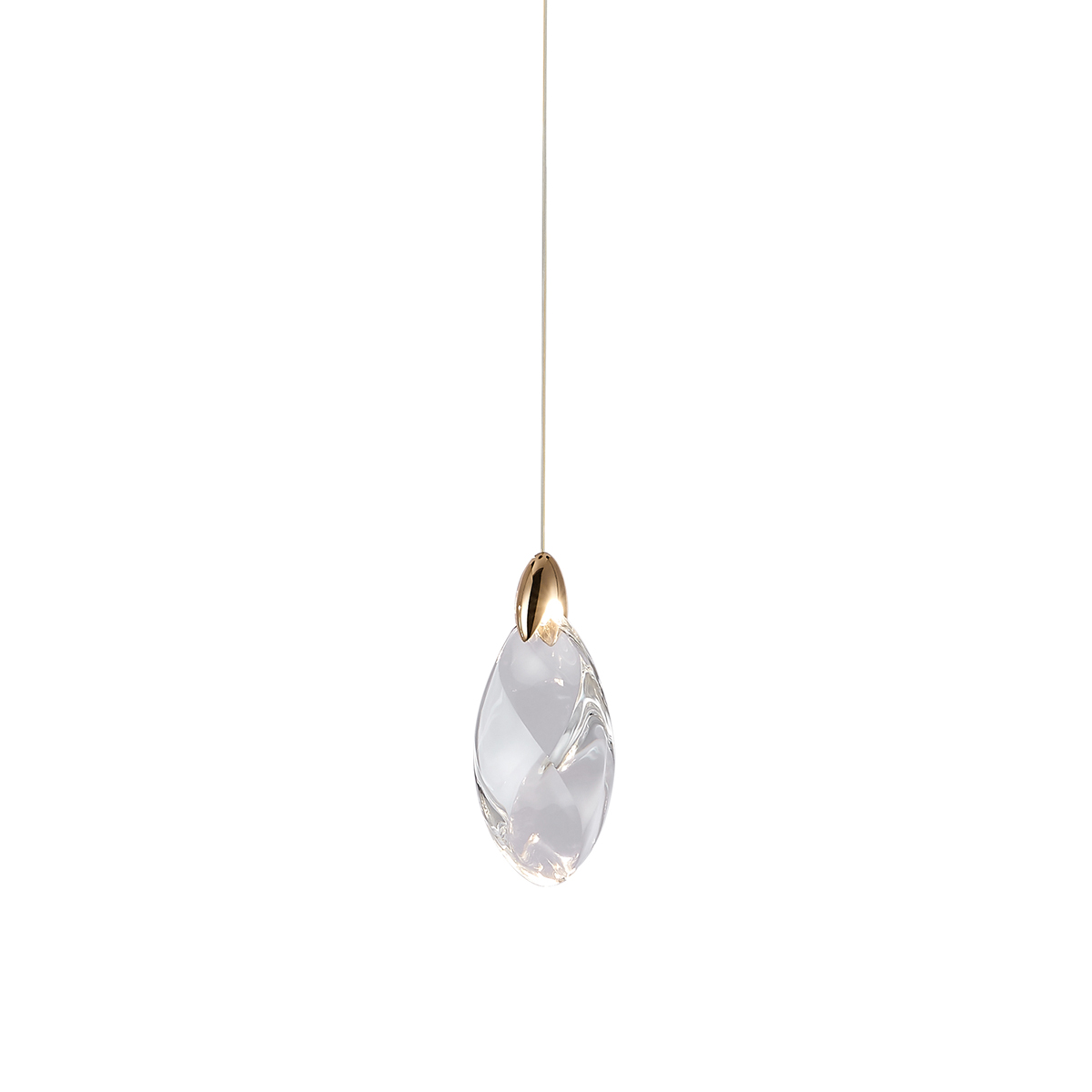 Подвесной светильник Delight Collection OD2439-1 gold/clear Подвесной светильник Delight Collection OD2439-1 gold/clear