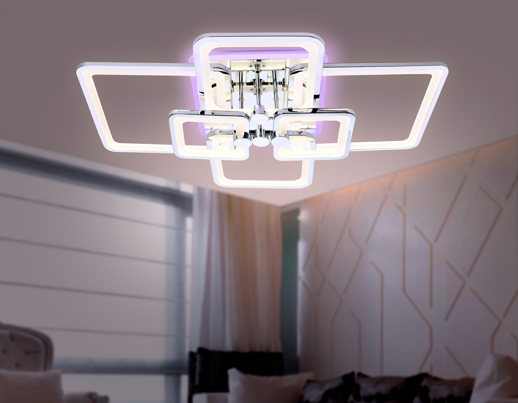 Потолочная люстра с пультом Ambrella Light Acrylica Original FA5307