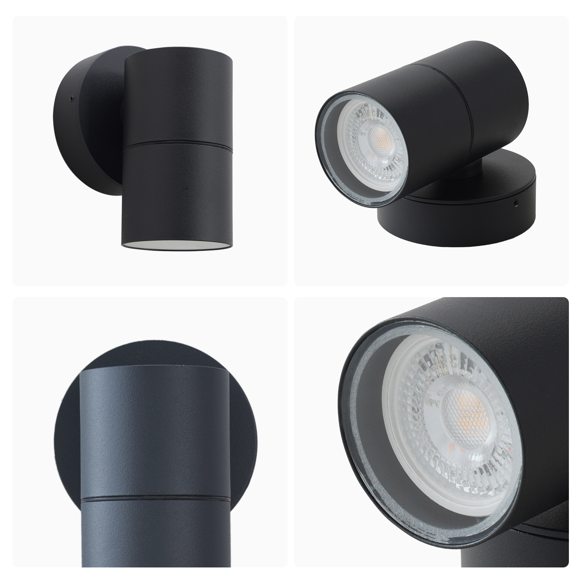 Уличный настенный светильник Apeyron Graphite 11-116