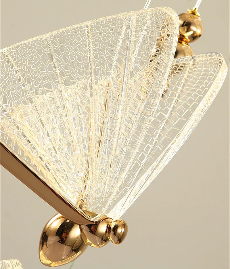 Подвесной светильник Delight Collection Butterfly OM8201008-1 rose gold