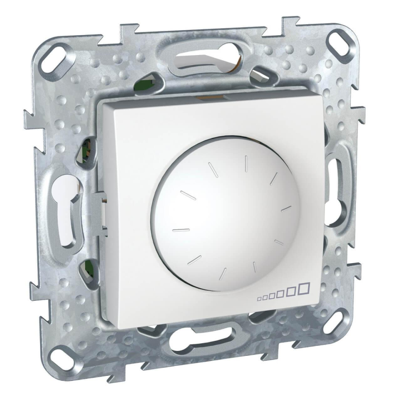 Диммер поворотно-нажимной Schneider Electric Unica MGU5.513.18 Диммер поворотно-нажимной Schneider Electric Unica MGU5.513.18