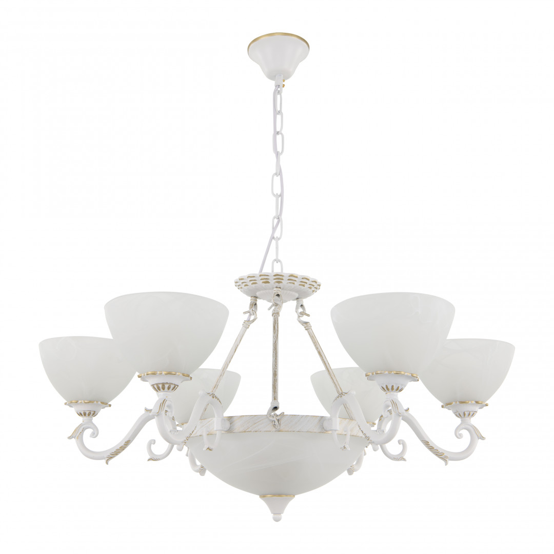 Подвесная люстра Arte Milano 340518/6-3 WT+G Подвесная люстра Arte Milano 340518/6-3 WT+G