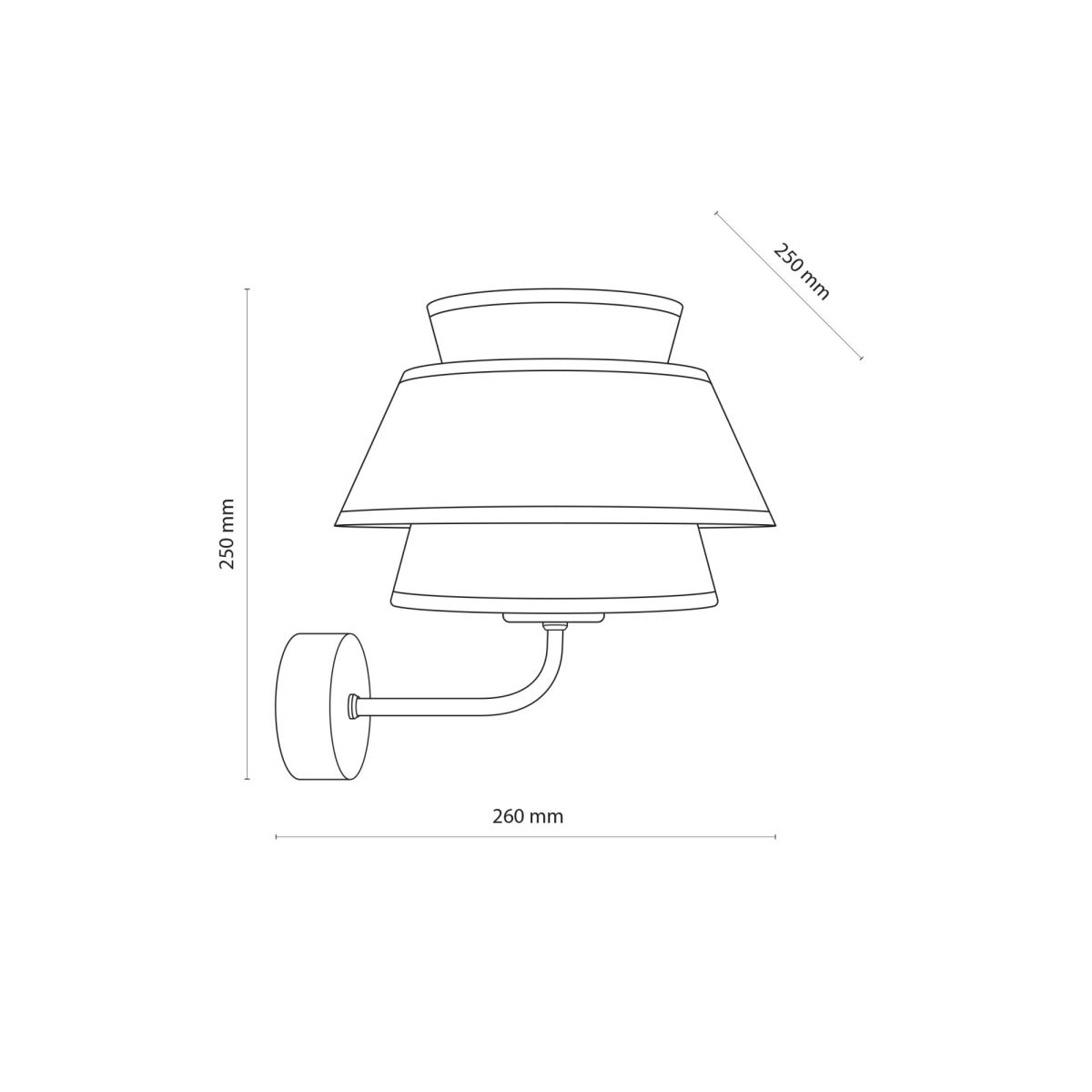 Бра TK Lighting 11804 Kalum a073046