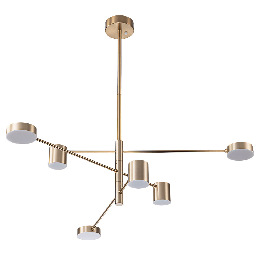 Люстра на штанге Arte Lamp Stanley A2476PL-40PB Люстра на штанге Arte Lamp Stanley A2476PL-40PB