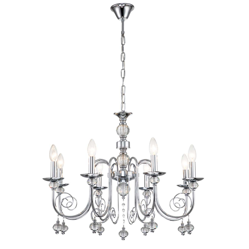 Подвесной светильник Escada Shine 678/8PL Chrome Подвесной светильник Escada Shine 678/8PL Chrome