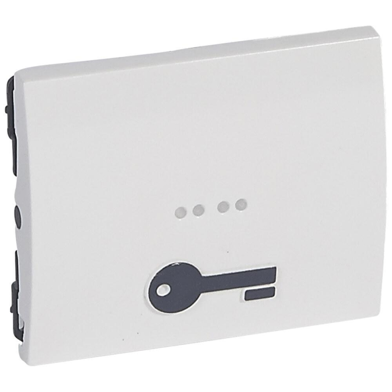 Лицевая панель Legrand Galea Life переключателя на 2 направления с подсветкой Ключ белая 771011