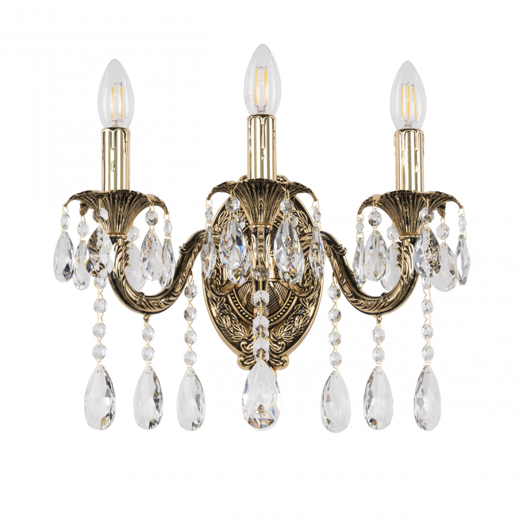 Бра Bohemia Ivele Crystal AL7901B10/3/175 A GB Бра Bohemia Ivele Crystal AL7901B10/3/175 A GB